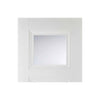 Three Folding Doors & Frame Kit - Amsterdam 3 Panel 3+0 - Clear Glass - White Primed