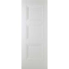 Double Sliding Door & Wall Track - Amsterdam 3 Panel Doors - White Primed