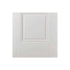 Four Folding Doors & Frame Kit - Arnhem 1 Pane 1 Panel 2+2 - Clear Glass - White Primed