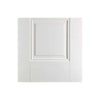 Two Sliding Wardrobe Doors & Frame Kit - Arnhem 2 Panel Door - White Primed