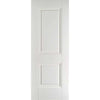 Minimalist Wardrobe Door & Frame Kit - Two Arnhem 2 Panel Doors - White Primed 