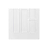 Four Sliding Doors and Frame Kit - Coventry Panel Door - White Primed