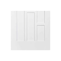 Single Sliding Door & Wall Track - Coventry Panel Door - White Primed