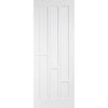 Four Sliding Doors and Frame Kit - Coventry Panel Door - White Primed