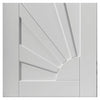 Single Sliding Door & Wall Track - Calypso Aurora White Primed Door