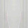Bespoke Thrufold Pesaro White Primed Flush Folding 3+3 Door