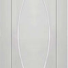 Bespoke Thruslide Pesaro Flush - 2 Sliding Doors and Frame Kit - White Primed