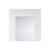 Four Sliding Doors and Frame Kit - Eindhoven  1 Pane Door - Clear Glass - White Primed