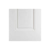 Two Sliding Doors and Frame Kit - Eindhoven 1 Panel Door - White Primed