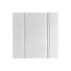 Two Sliding Doors and Frame Kit - Eindhoven 1 Panel Door - White Primed