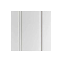 Two Sliding Doors and Frame Kit - Eindhoven 1 Panel Door - White Primed