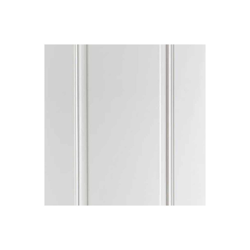 Two Sliding Doors and Frame Kit - Eindhoven 1 Panel Door - White Primed