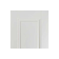 Double Sliding Door & Wall Track - Eindhoven 1 Panel Doors - White Primed