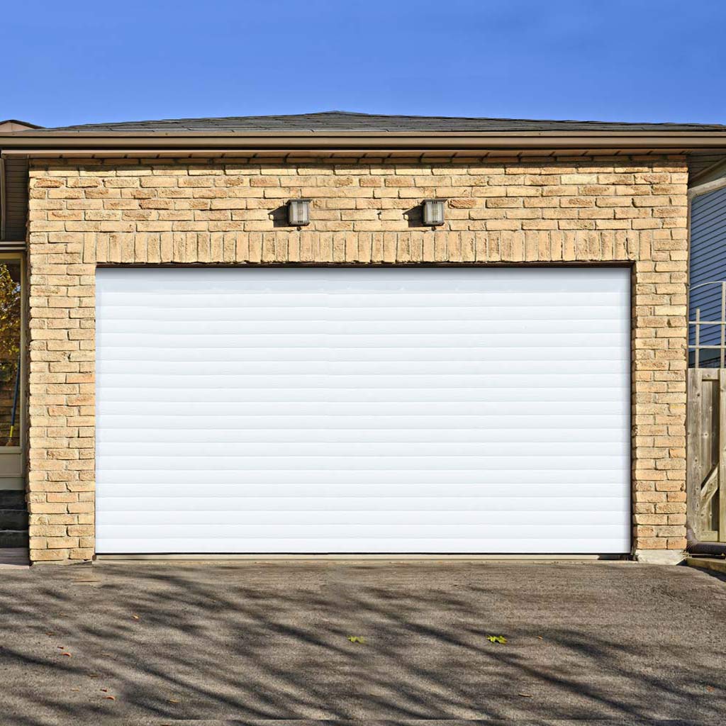 Gliderol Electric Insulated Roller Garage Door from 2911 to 3359mm Wide - White