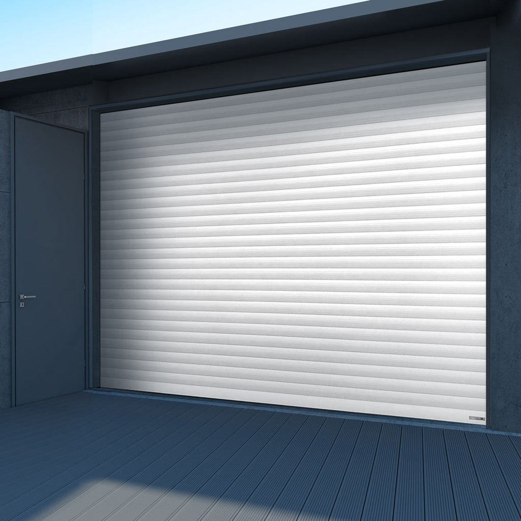 Gliderol Electric Insulated Roller Garage Door from 2452 to 2910mm Wide - White