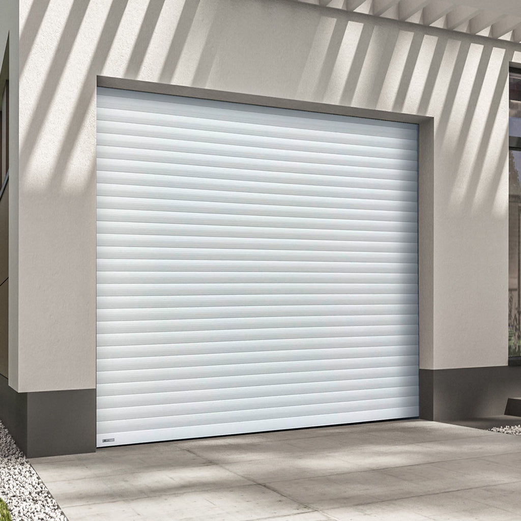 Gliderol Electric Insulated Roller Garage Door from 1995 to 2146mm Wide - White