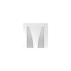 Verona Double Evokit Pocket Door Detail - Clear Glass - Primed