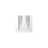 Four Folding Doors & Frame Kit - Verona 2+2 - Clear Glass - White Primed