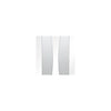 Bespoke Thrufold Verona White Primed Glazed Folding 2+2 Door