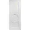 Minimalist Wardrobe Door & Frame Kit - Two Montpellier 3 Panel Doors - White Primed 