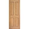door set kit regency oak 4 panelled solid door rai