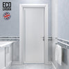 Baltimore 1 Panel Solid Wood Internal Door UK Made DD6301 - Eco-Urban® Cloud White Premium Primed