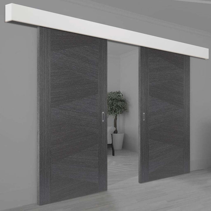 Timber Pelmut Sliding Door Pelmet