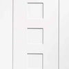 Four Sliding Wardrobe Doors & Frame Kit - Altino Flush Door - White Primed