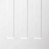 Bespoke Thruslide DX 1930's Glazed - 2 Sliding Doors and Frame Kit - White Primed