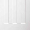 Three Folding Doors & Frame Kit - DX 1930's Panel 2+1 - White Primed