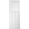 Simpli Door Set - DX 1930's Panelled Door - White Primed