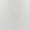 Bespoke Thruslide Pesaro Flush 2 Door Wardrobe and Frame Kit - White Primed - White Primed