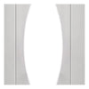 Pesaro Unico Evo Pocket Door Detail - Clear Glass - Primed