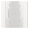 Bespoke Thrufold Pesaro White Primed Flush Folding 2+1 Door