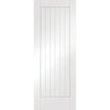 Simpli Door Set - Suffolk Flush Door - White Primed