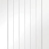 Bespoke Thruslide Suffolk Flush 4 Door Wardrobe and Frame Kit - White Primed