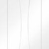 Bespoke Thruslide Verona Flush 3 Door Wardrobe and Frame Kit - White Primed