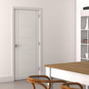 Seville White Primed Flush Door
