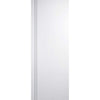 Single Sliding Door & Wall Track - Sierra Blanco Flush Door - White Painted