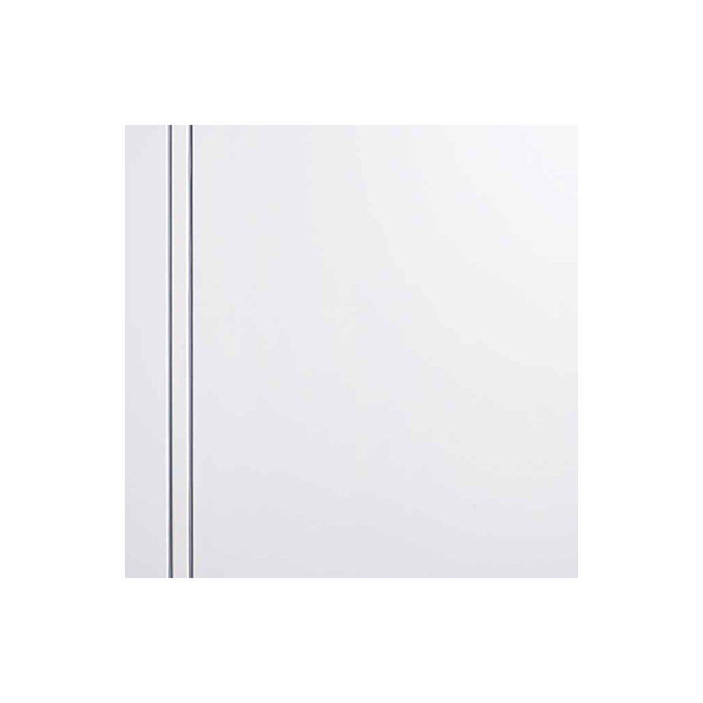 Three Sliding Doors and Frame Kit - Sierra Blanco Flush Door - White Painted