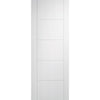 Six Folding Doors & Frame Kit - Vancouver Flush 3+3 - White Primed