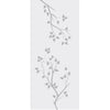 Single Glass Sliding Door - Birch Tree 8mm Obscure Glass - Obscure Printed Design with Elegant Track