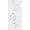 Birch Tree 8mm Obscure Glass - Obscure Printed Design - Single Absolute Pocket Door