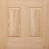 Winchester External Oak Double Door and Frame Set - Semi Obscure Zinc Double Glazing, From LPD Joinery