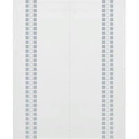 Double Glass Sliding Door - Winton 8mm Obscure Glass - Clear Printed Design - Planeo 60 Pro Kit