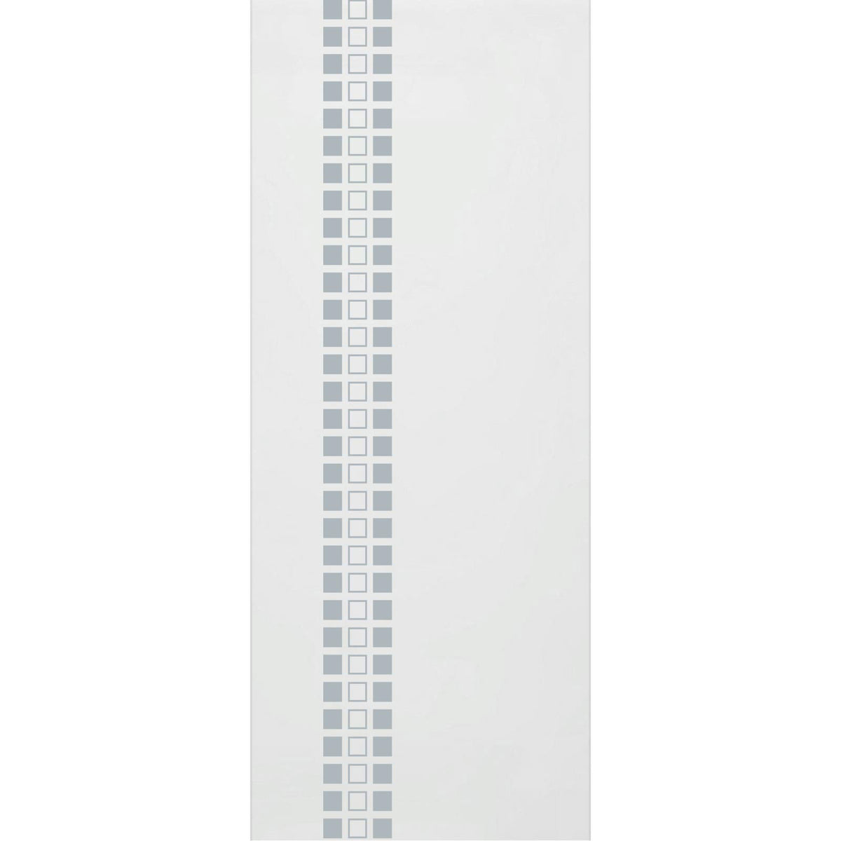 Winton 8mm Obscure Glass - Clear Printed Design - Griffwerk R8 Style Sliding Glass Door Kit