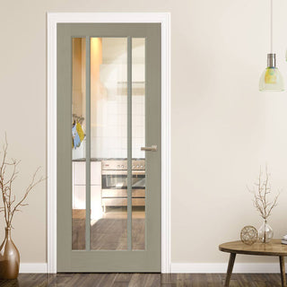 Image: Designer painted interior door available in five colour options