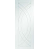 Bespoke Thruslide Treviso Flush 2 Door Wardrobe and Frame Kit - White Primed - White Primed