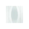Bespoke Treviso White Primed Oak Glazed Door Pair