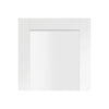 Suffolk Double Evokit Pocket Door Detail - Clear Glass - Primed